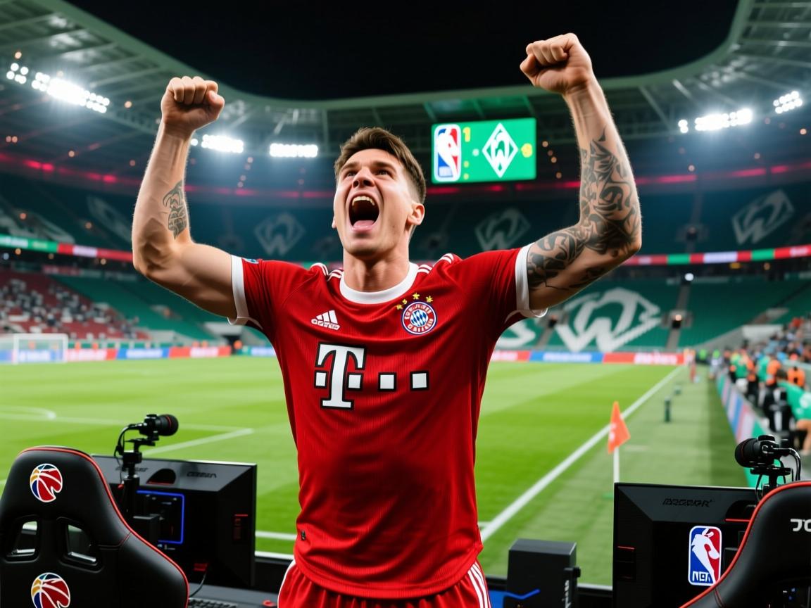 拜仁大胜不莱梅，继续领跑积分榜  第1张