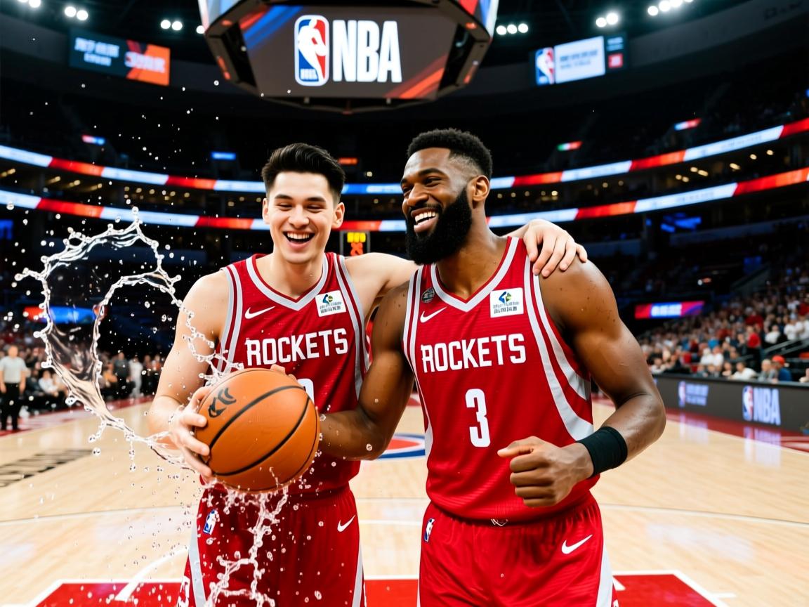 水花兄弟联手，火箭队期待新赛季表现  第2张