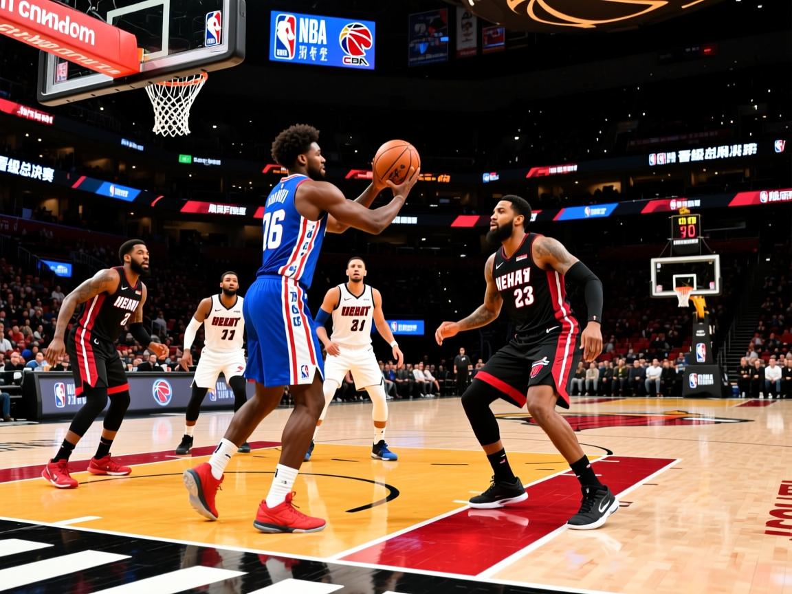 76人队轻取热火，晋级总决赛对阵火箭  第1张